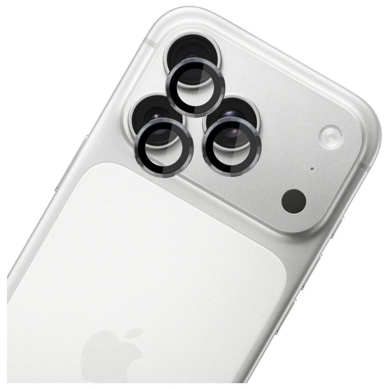 3MK Lens Protection Pro cameralens gehard glas voor Apple iPhone 17 Pro / 17 Pro Max, grijs