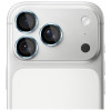 3MK Lens Protection Pro cameralens gehard glas voor Apple iPhone 17 Pro / 17 Pro Max, lichtblauw