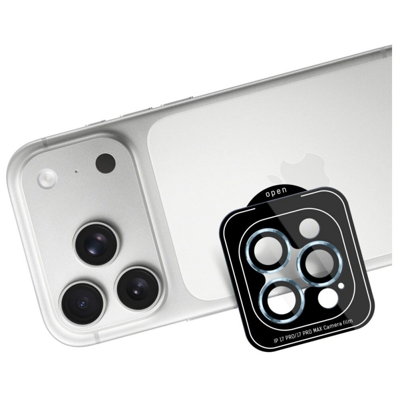 3MK Lens Protection Pro cameralens gehard glas voor Apple iPhone 17 Pro / 17 Pro Max, lichtblauw