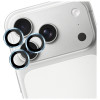 3MK Lens Protection Pro cameralens gehard glas voor Apple iPhone 17 Pro / 17 Pro Max, lichtblauw