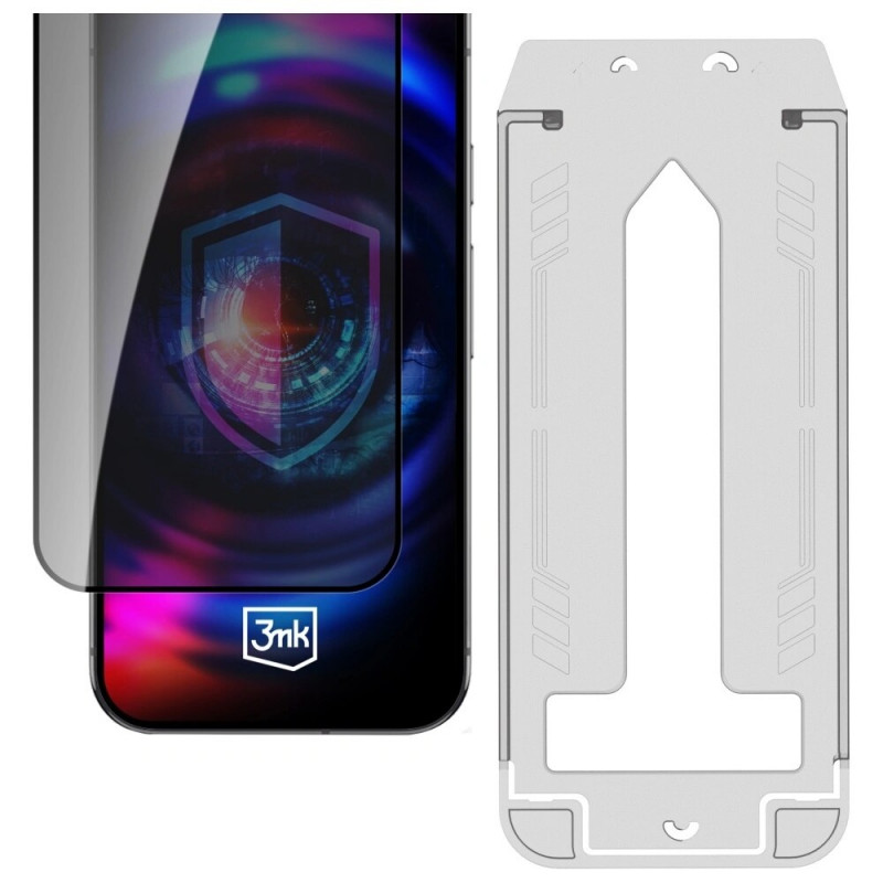3MK HardGlass Max Privacy privacy gehard glas screenprotector voor Samsung Galaxy A16 4G / 5G / A17 4G / 5G