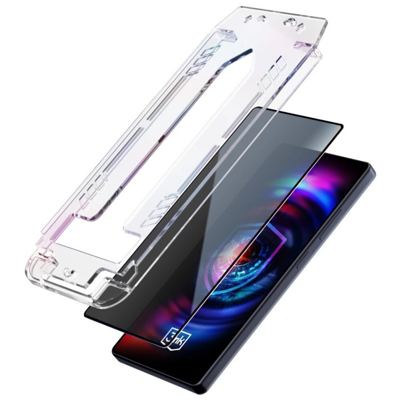 3MK HardGlass Max Privacy privacy gehard glas screenprotector voor Samsung Galaxy A16 4G / 5G / A17 4G / 5G