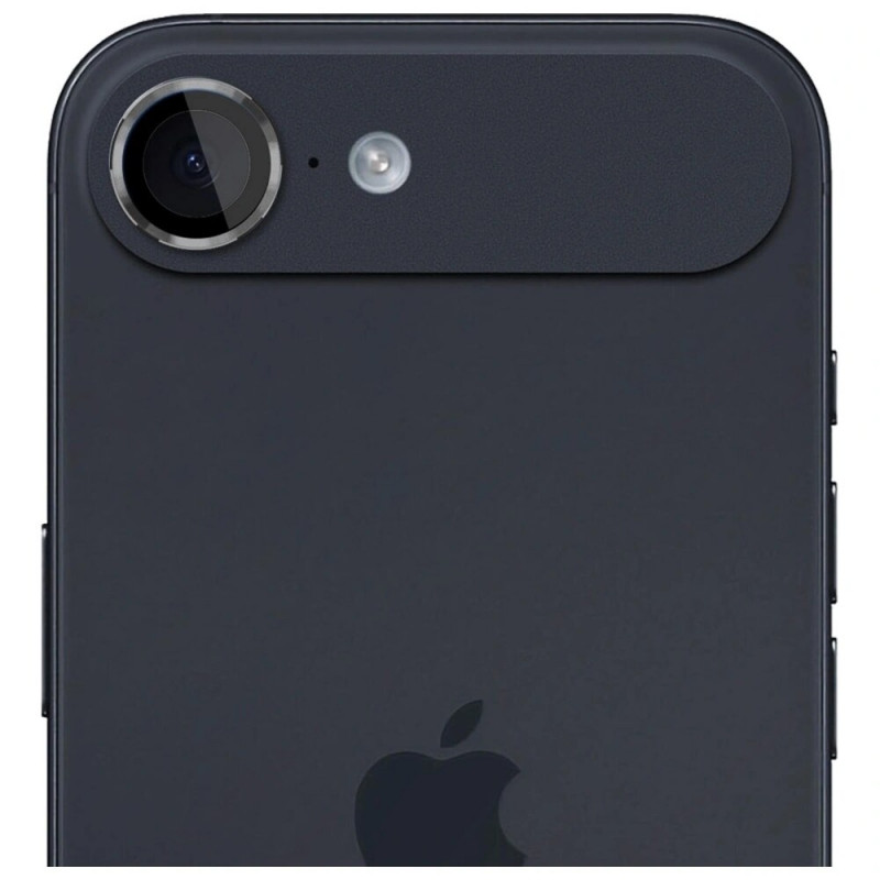 3MK Lens Protection Pro gehard glas voor cameralens voor Apple iPhone Air, grijs