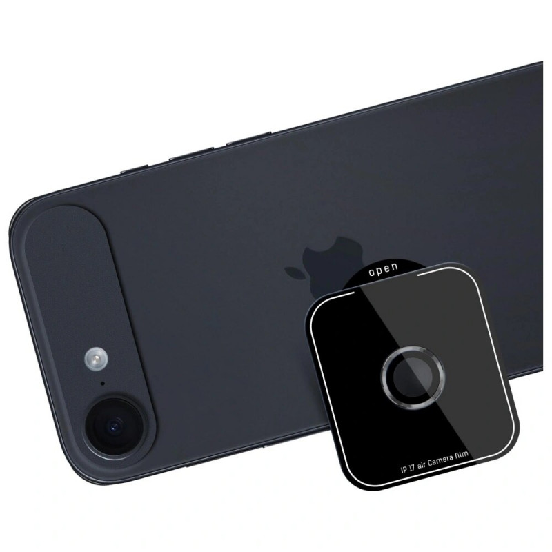 3MK Lens Protection Pro gehard glas voor cameralens voor Apple iPhone Air, grijs