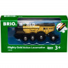 BRIO World gouden batterijlocomotief met licht en geluid (33630)