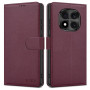 Tech-Protect portemonneehoesje Xiaomi Redmi Note 15 Pro 5G THP5097, bordeauxrood