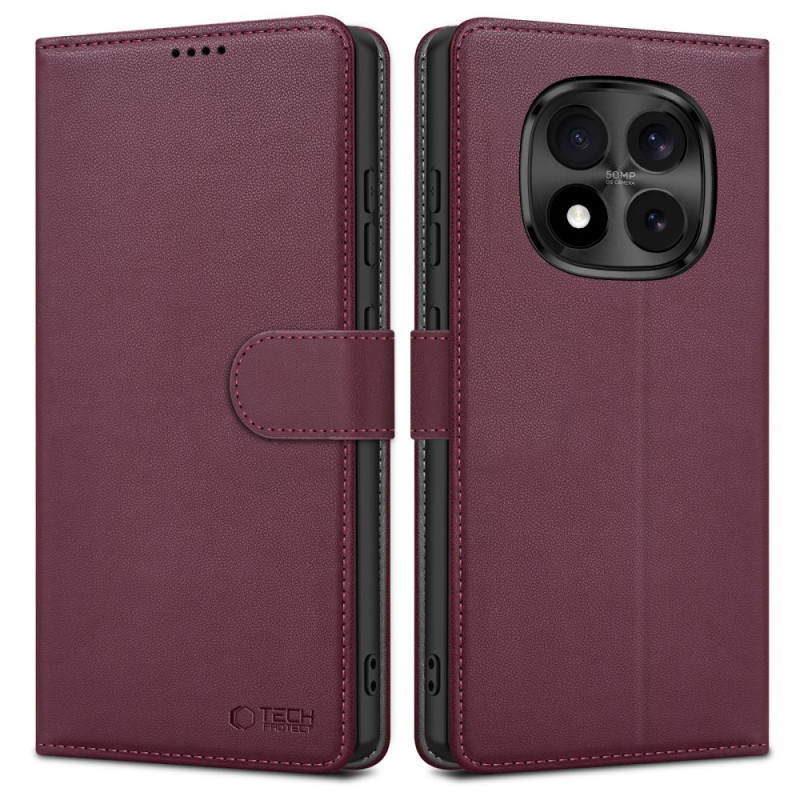 Tech-Protect portemonneehoesje Xiaomi Redmi Note 15 Pro 5G THP5097, bordeauxrood