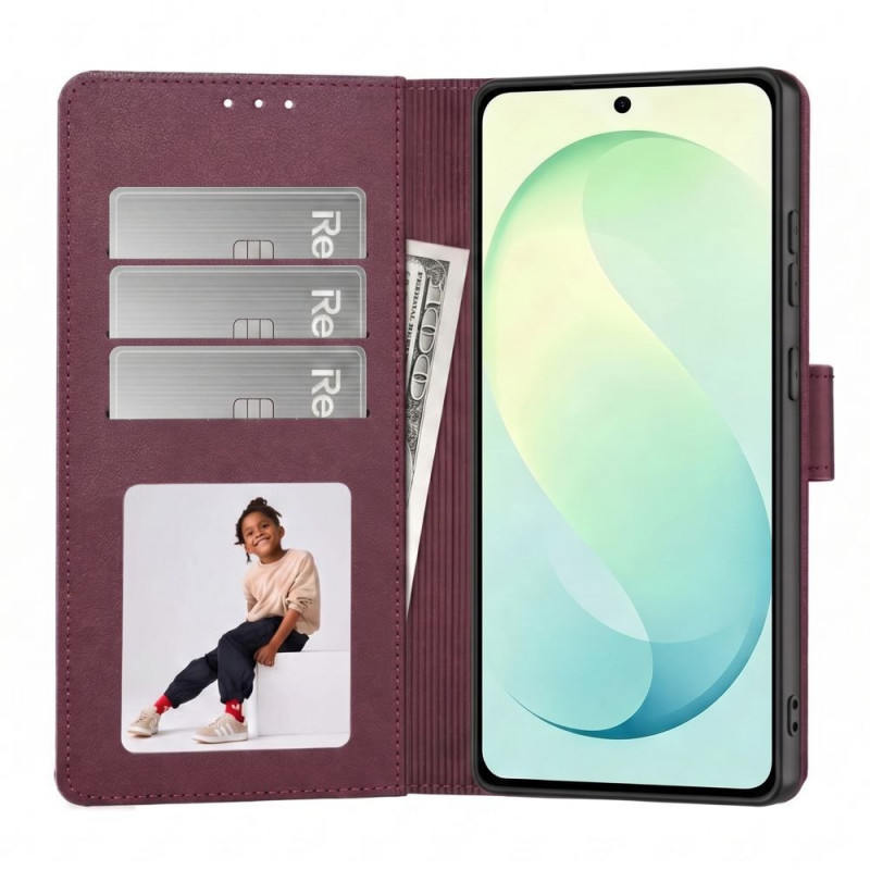 Tech-Protect portemonneehoesje Samsung Galaxy S26 FE bordeauxrood