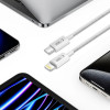 Tech-Protect Ultraboost Lite USB-C / Lightning-kabel PD27W/3A 200 cm, Cool Grey