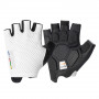 Rockbros TLS004 ROAD TO SKY korte schokabsorberende fietshandschoenen S, wit