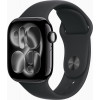 Apple Watch Series 11 GPS + Cellular (5G) 42 mm aluminium behuizing, zwart, M/L, MF854QL/A