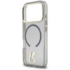Karl Lagerfeld IML K Head hoesje KF003410-0 voor Apple iPhone 18 Pro Max / 17 Pro Max, zwart