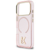 Karl Lagerfeld IML K Head hoesje KF003412 voor Apple iPhone 18 Pro Max / 17 Pro Max, roze
