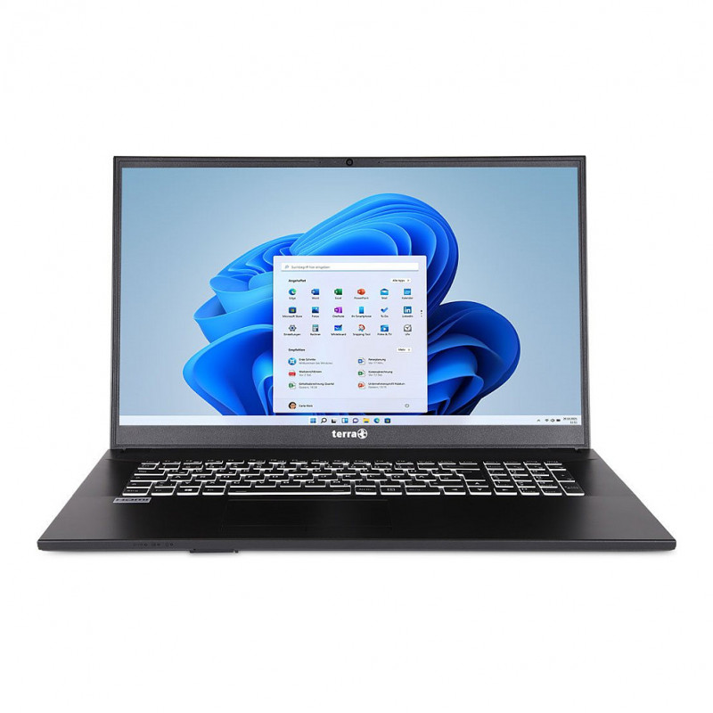 Terra MOBILE 1716R Notebook 17.3" FHD, DDR5-geheugen, 500 GB SSD, Windows 11 Home