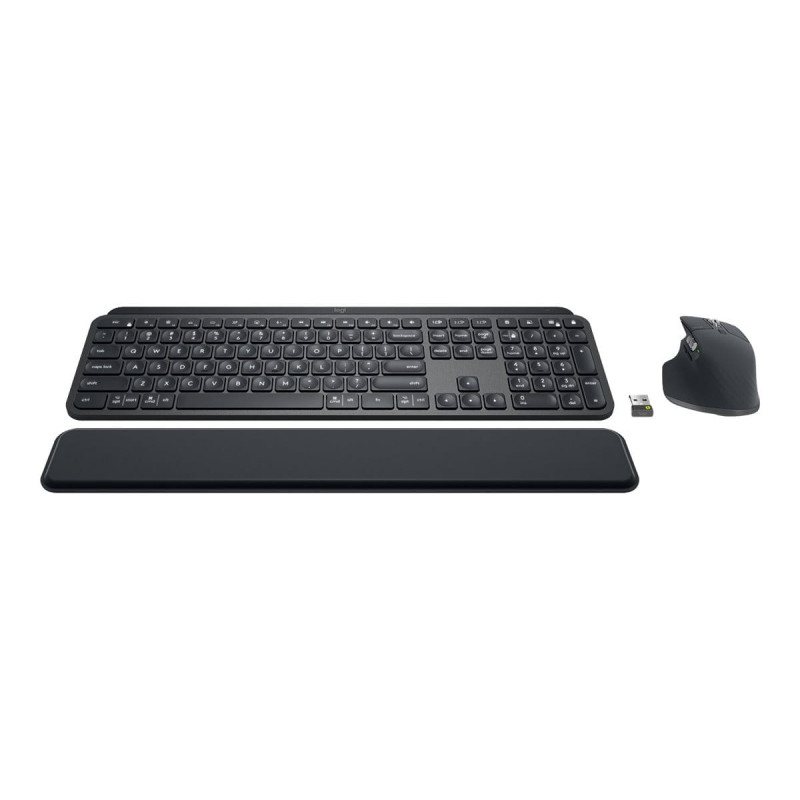 Logitech MX Keys Combo for Business toetsenbord- en muisset (920-010929), grafiet, Italiaans QWERTY