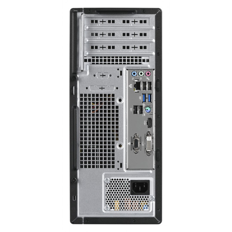 Actina Prime i3-12100 Mini Tower desktop-pc, Intel Core i3-12100, 8 GB DDR4 RAM, 512 GB SSD, Windows 11 Home, zwart