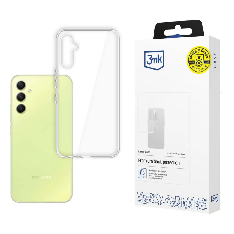 3MK Armor Case Samsung Galaxy A35 5G, doorzichtig
