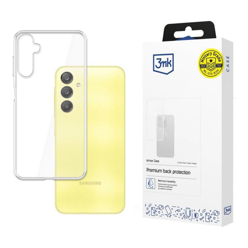 3MK Armor Case Samsung Galaxy A25 5G, transparant