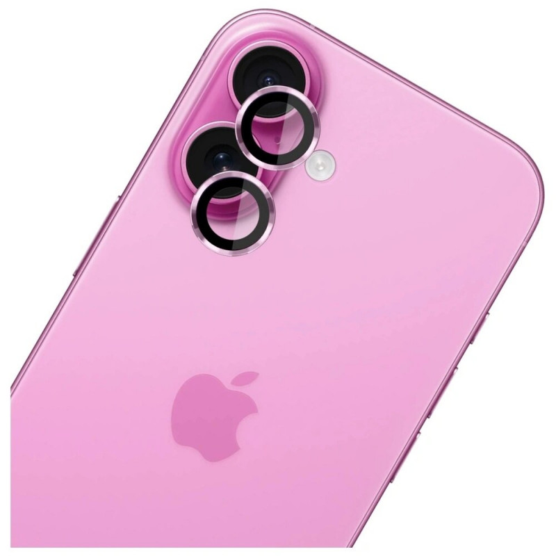 3MK Lens Protection Pro gehard glas voor cameralens voor Apple iPhone 17, paars