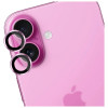 3MK Lens Protection Pro gehard glas voor cameralens voor Apple iPhone 17, paars
