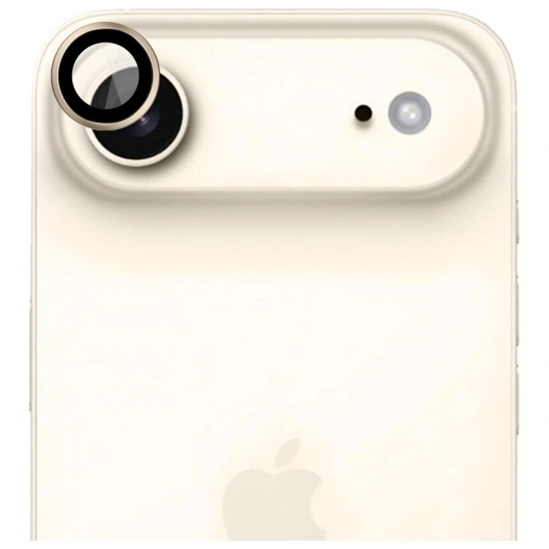 3MK Lens Protection Pro gehard glas voor cameralens van Apple iPhone Air, goud