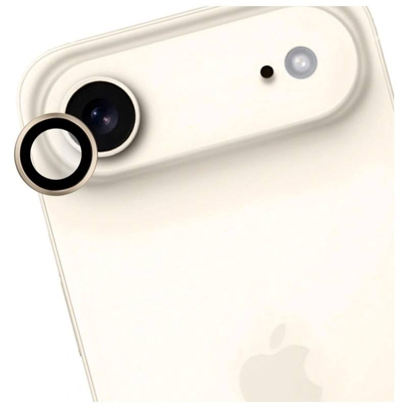 3MK Lens Protection Pro gehard glas voor cameralens van Apple iPhone Air, goud