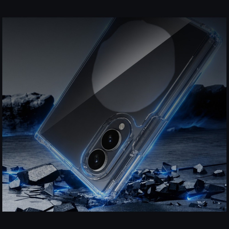 3MK Armor Case Samsung Galaxy Z Fold 8 Wide hoesje, transparant