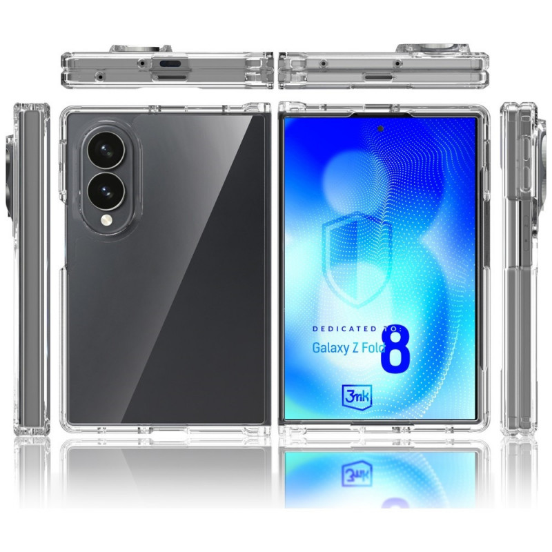 3MK Armor Case Samsung Galaxy Z Fold 8 Wide hoesje, transparant