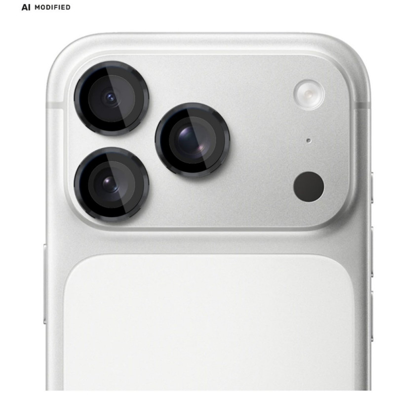 3MK Lens Protection Pro Apple iPhone 18 Pro / 18 Pro Max cameralensbescherming, gehard glas, zwart