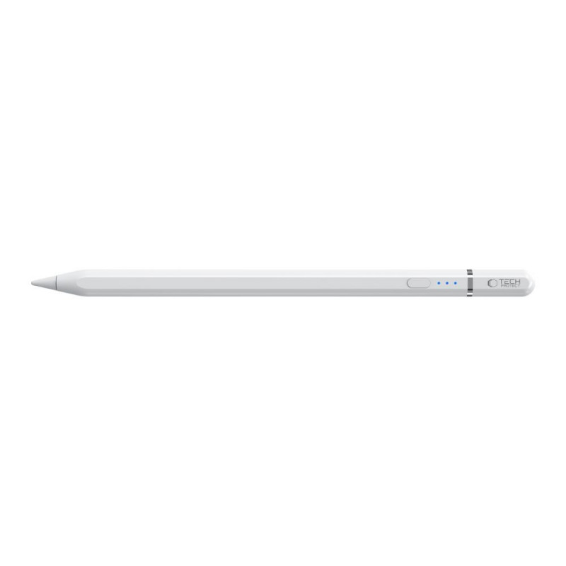 Tech-Protect Digital Magnetic Stylus Pen 3 stylus voor Apple iPad, wit