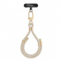 Tech-Protect C4S touwen polsband, beige/goud