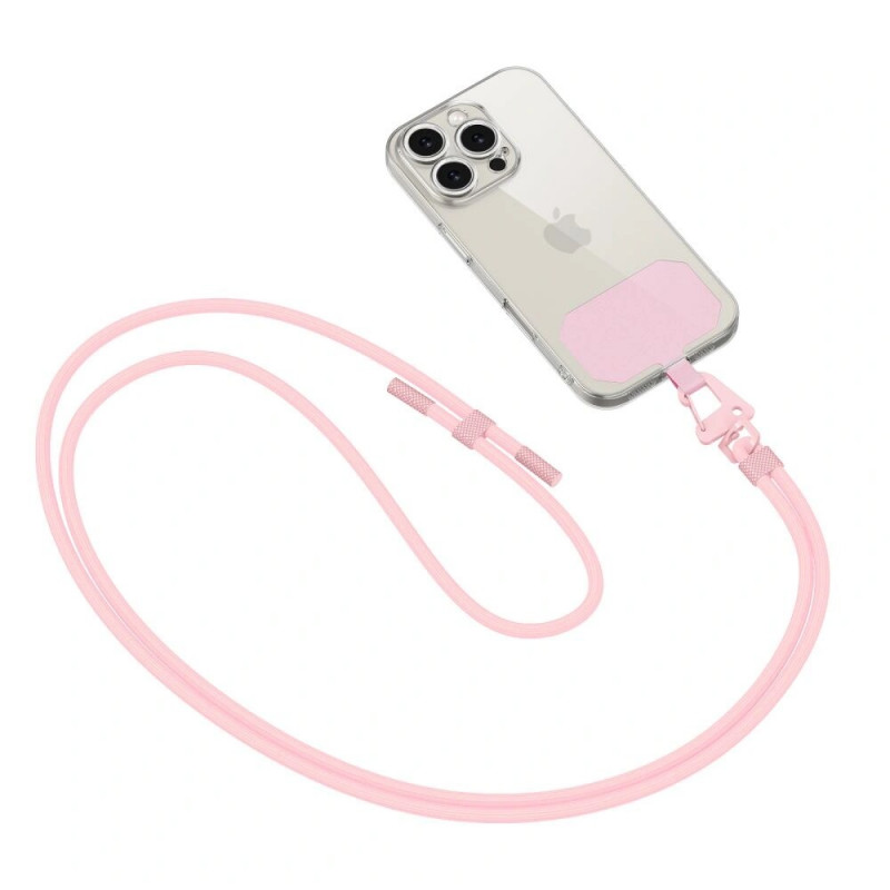 Tech-Protect C5S touwen schouderband, babyroze