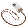 Telefoon schouderkoord Tech-Protect C5S Rope Crossbody Strap, chocoladebruin