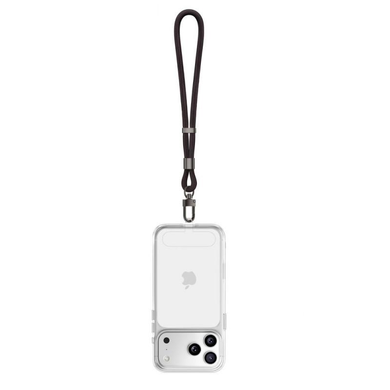 Tech-Protect C11S koord polsband voor telefoon, obsidiaanzwart
