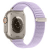 Tech-Protect NylonLoop bandje voor Apple Watch 8 / 9 / 10 / 11 / 12 / SE (40 / 41 / 42 mm), paars