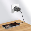 Tech-Protect NCA20 USB-A / USB-C wandlader PD 20W / QC3.0, zwart