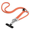 Tech-Protect C10S Rope Crossbody & Wrist set telefoonbandjes, oranje/titanium
