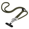 Tech-Protect C10S Rope Crossbody & Wrist set telefoonbandjes, olijfgroen/titanium