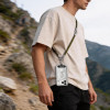 Tech-Protect C10S Rope Crossbody & Wrist set telefoonbandjes, olijfgroen/titanium