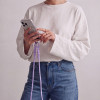 Tech-Protect C5SD touwband voor telefoon om de schouder, 80 cm, Lavendel