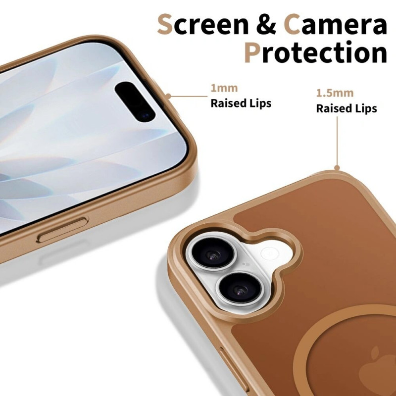 Tech-Protect BasicMag MagSafe Hoesje Apple iPhone 17, Bruin
