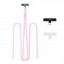 Tech-Protect C7S Rope schouderband, babyroze/goud