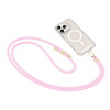 Tech-Protect C7S Rope schouderband, babyroze/goud