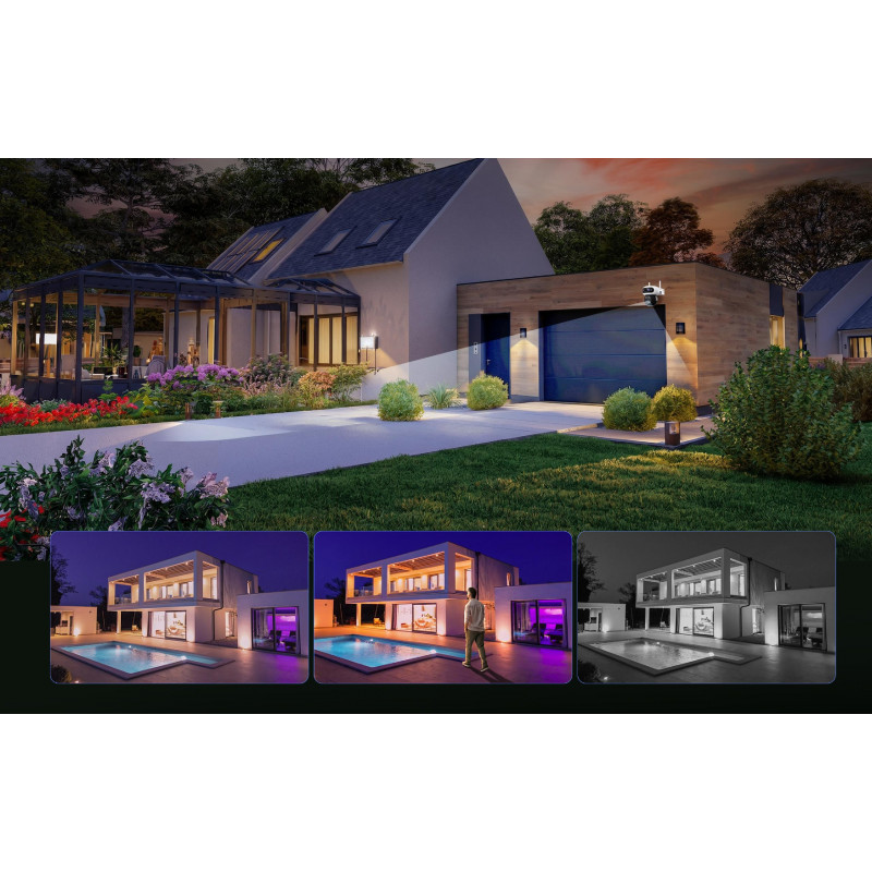 Ezviz C90f Triple 3K (5MP+5MP+5MP) IP-camera, Wi-Fi