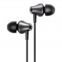 Ugreen EP105 bedrade in-ear koptelefoon met USB-C, 1.2 m, zwart