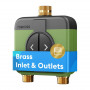 Meross MST200-EU slimme besproeiingscomputer, 2 zones