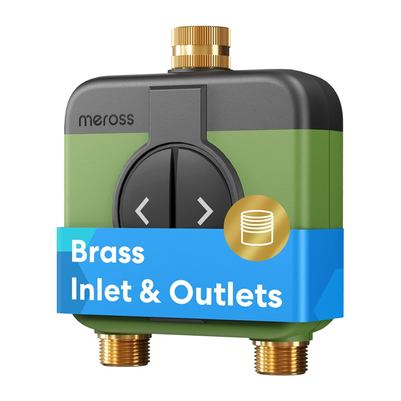 Meross MST200-EU slimme besproeiingscomputer, 2 zones