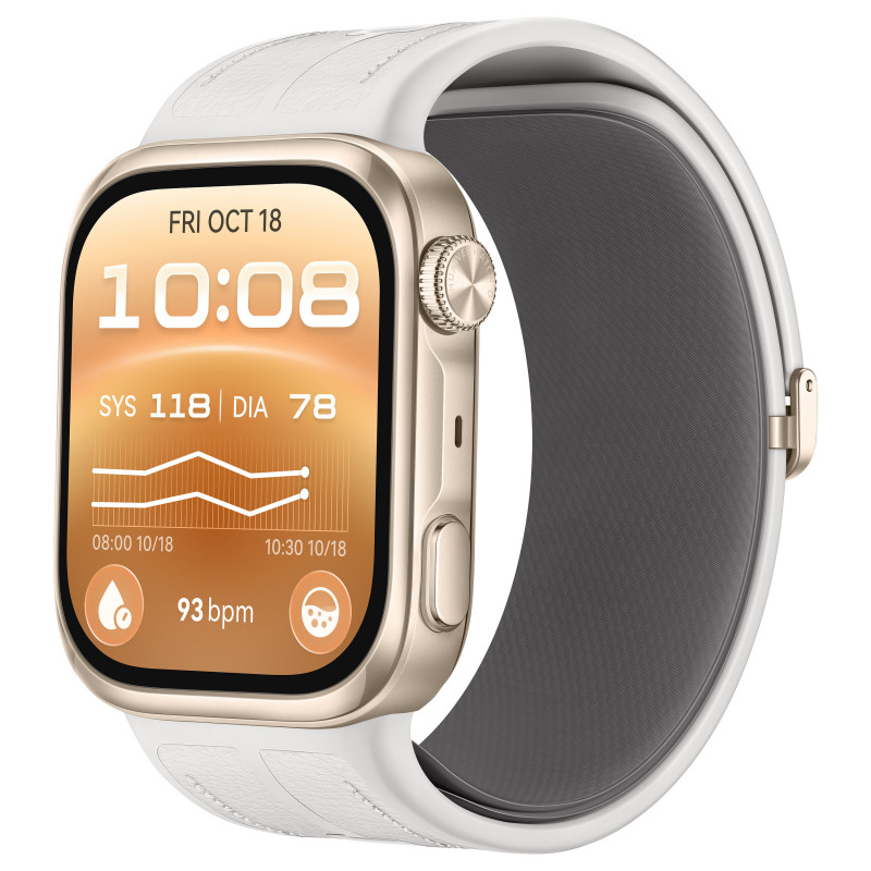 Huawei Watch D3 (Riva-B19) smartwatch, 46 mm, goud/wit