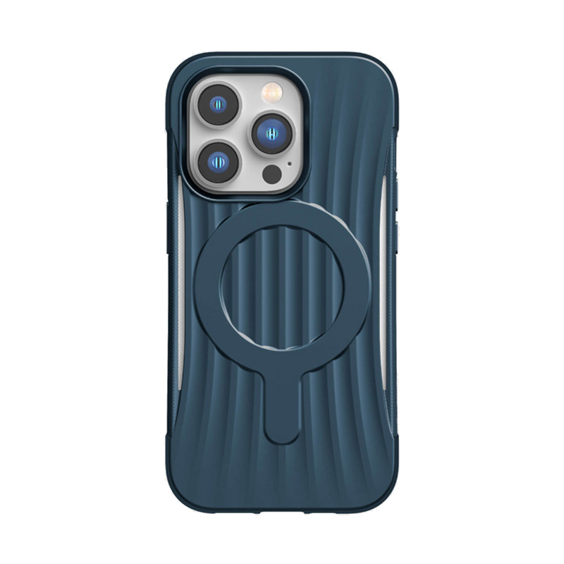 X-Doria Raptic Clutch MagSafe hoesje XDR222 voor Apple iPhone 14 Pro, marineblauw