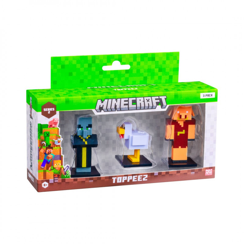 P.m.i. Kids World Minecraft S2 Figuren - set van 3 (assortiment)